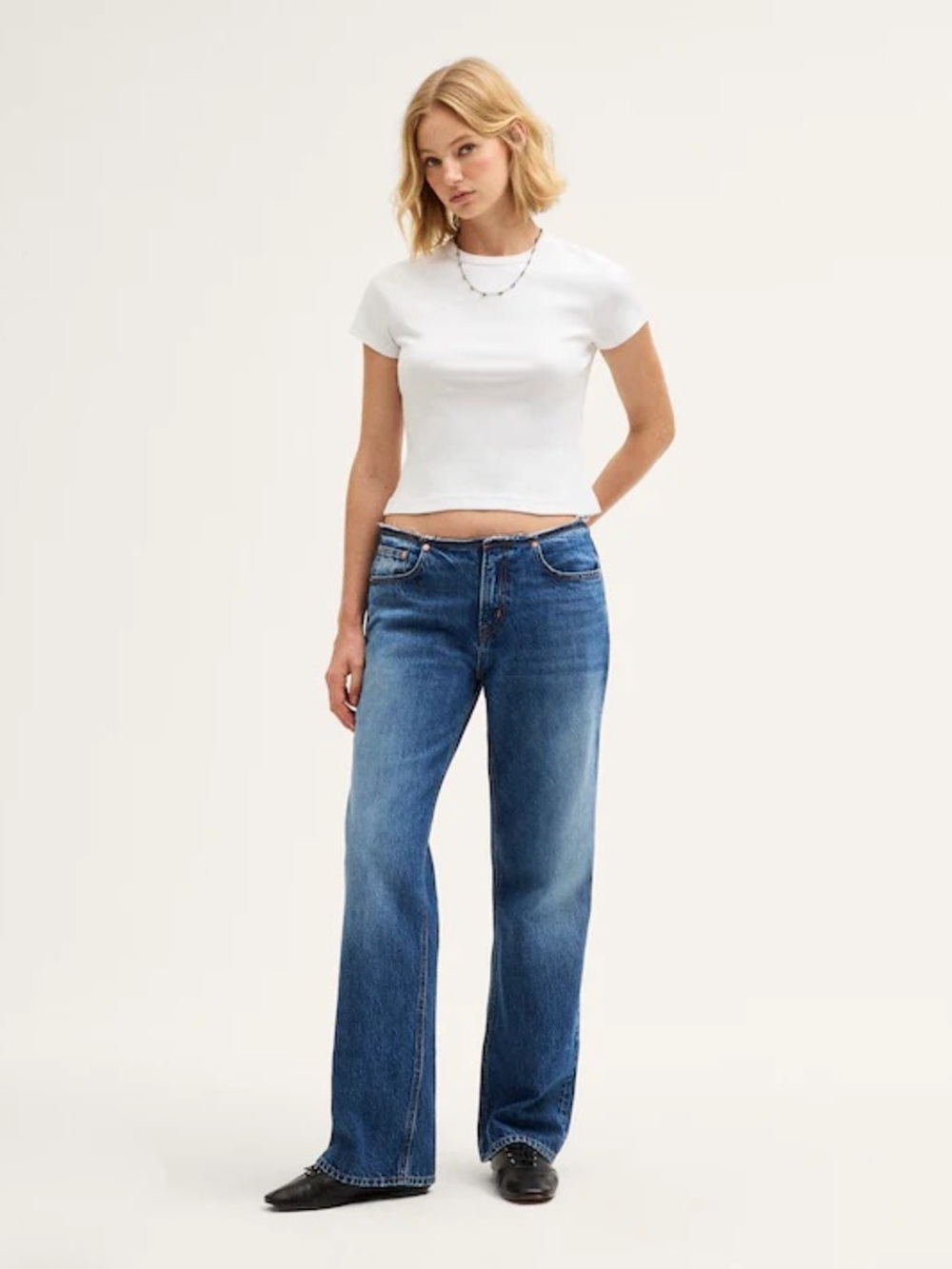 Madewell Blue Flare Jeans